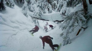 Ripping up the backcountry, BC Canada