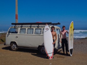 surfing bus