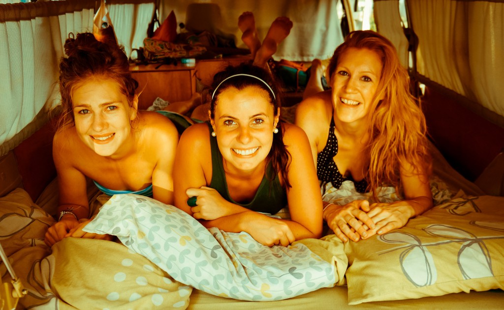 Kombi Girls, Amy, Lana and Laura