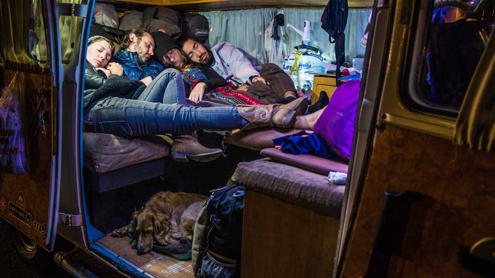 Van Life - stealth camping