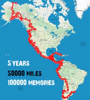 Route Map - Hasta Alaska