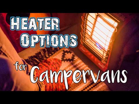 Campervan Heating Options // Van Life Gear for Winter
