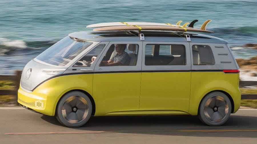 Electric VW Bus // The Future Of Volkswagen for the Year 2022