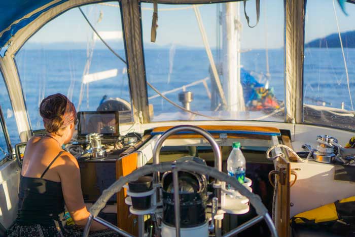 Sailing the inside passage 