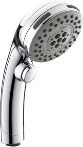 Campervan Water saving shower head with push button
