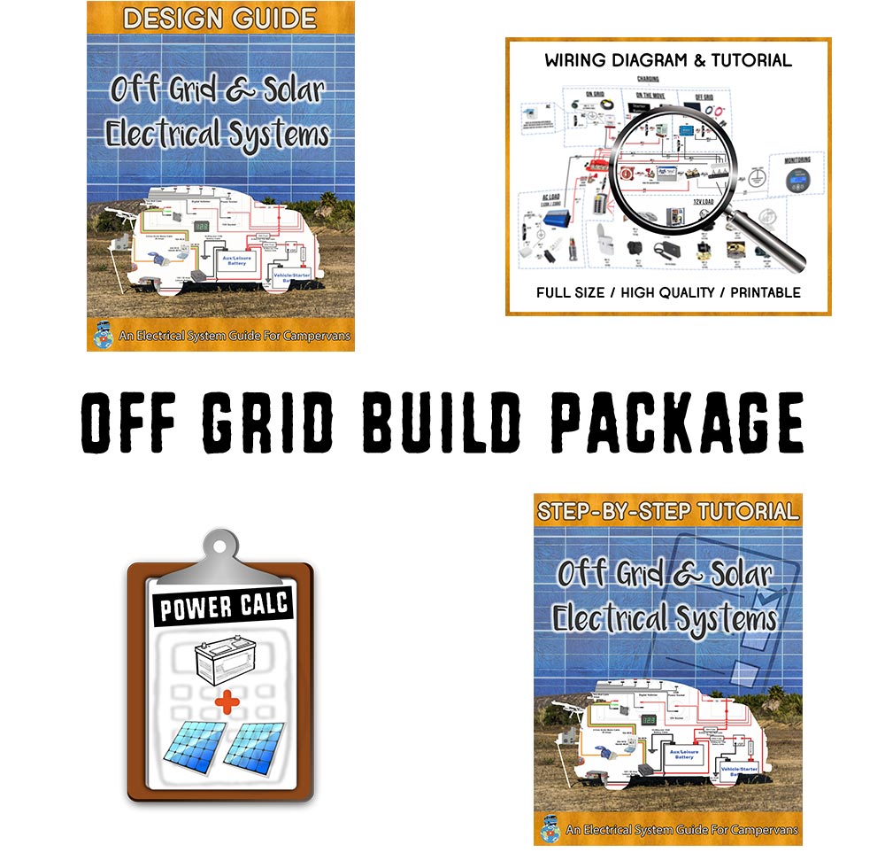 Van Life Off Grid Build Guide Book